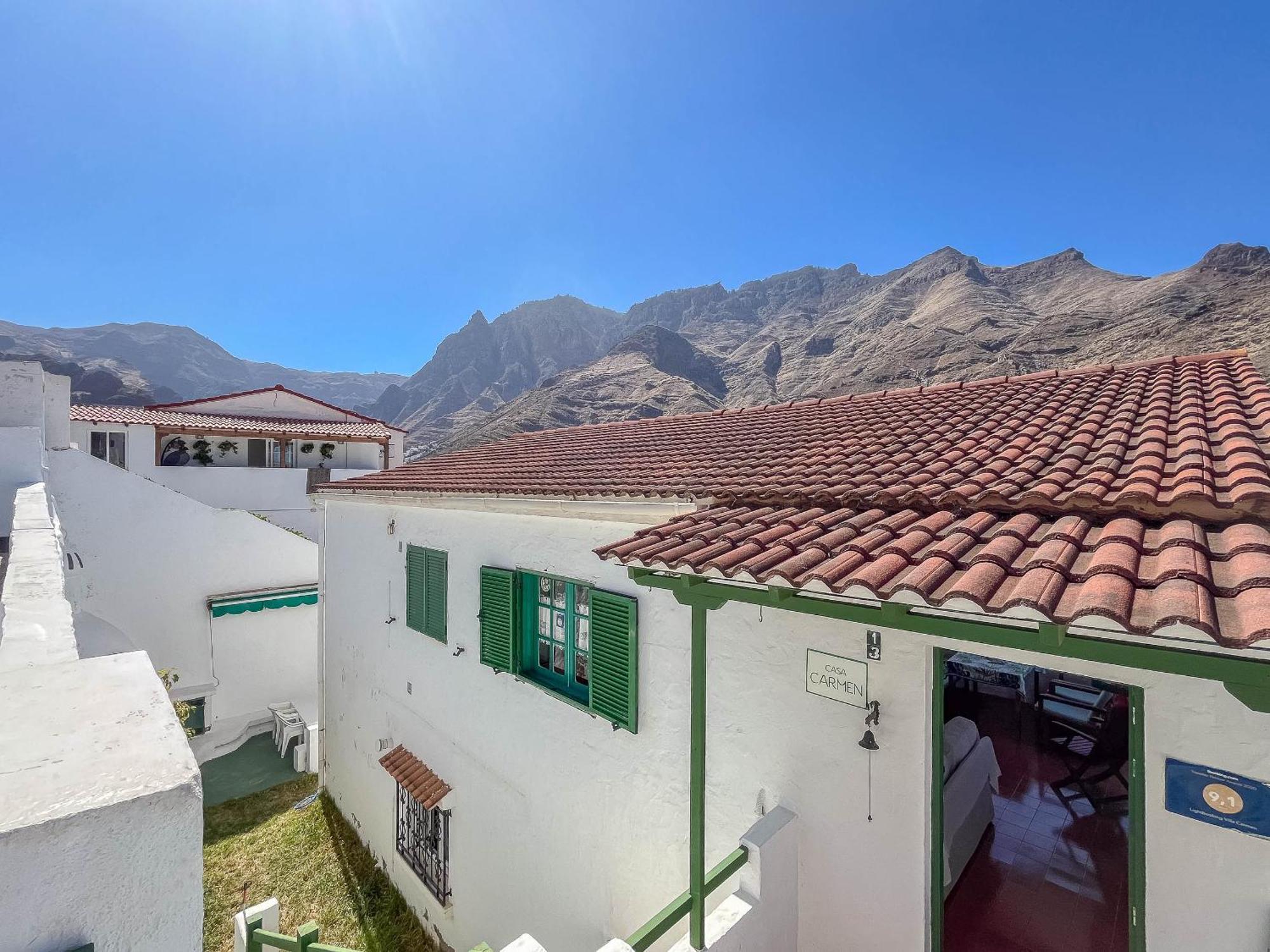 Apartamento Casa Carmen Agaete Con Terraza Y Vistas Al Mar Exterior foto